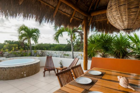 Stunning Penthouse with Private Jacuzzi and Palapa!